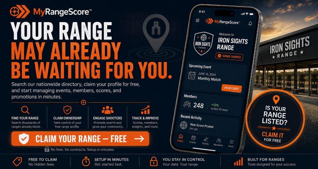 MyRangeScore — your range may already be waiting for you. Claim your range for free.